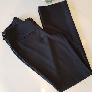 Black Dress Pants with belt detail